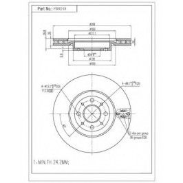 ΔΙΣΚΟΠΛΑΚΑ (ΜΠΡΟΣΤΑ) - A.ROMEO,FIAT,LANCIA