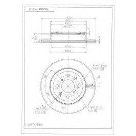 ΔΙΣΚΟΠΛΑΚΑ (ΜΠΡΟΣΤΑ) - OPEL,SUBARU,SUZUKI