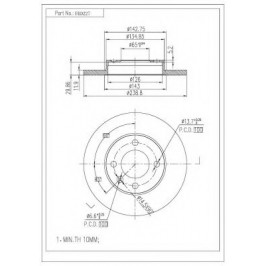 ΔΙΣΚΟΠΛΑΚΑ (ΜΠΡΟΣΤΑ) - AUDI,SEAT,VW