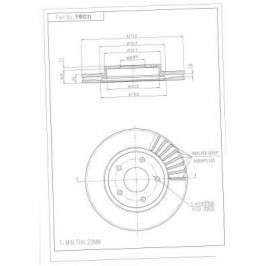 ΔΙΣΚΟΠΛΑΚΑ (ΜΠΡΟΣΤΑ) - NISSAN