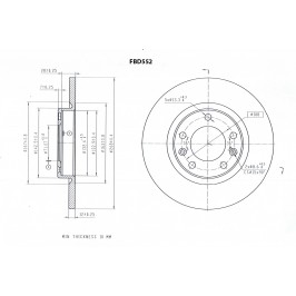 ΔΙΣΚΟΠΛΑΚΑ (ΠΙΣΩ) -CITROEN,PEUGEOT