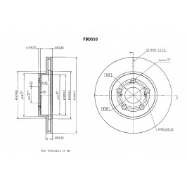 ΔΙΣΚΟΠΛΑΚΑ (ΜΠΡΟΣΤΑ) -TOYOTA