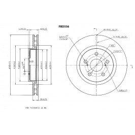 ΔΙΣΚΟΠΛΑΚΑ (ΜΠΡΟΣΤΑ) -TOYOTA