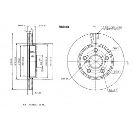 ΔΙΣΚΟΠΛΑΚΑ (ΜΠΡΟΣΤΑ) - SUZUKI,TOYOTA