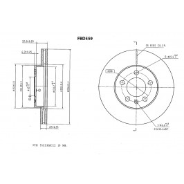 ΔΙΣΚΟΠΛΑΚΑ (ΜΠΡΟΣΤΑ) -VW GROUP