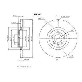ΔΙΣΚΟΠΛΑΚΑ (ΜΠΡΟΣΤΑ) -AUDI