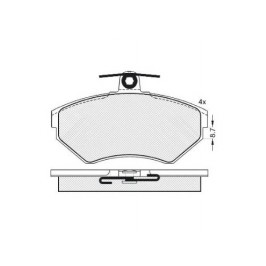 ΔΙΣΚΟΦΡΕΝΑ (ΜΠΡΟΣΤΑ) - SEAT,VW