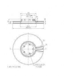 ΔΙΣΚΟΠΛΑΚΑ (ΜΠΡΟΣΤΑ) - FORD