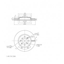 ΔΙΣΚΟΠΛΑΚΑ (ΜΠΡΟΣΤΑ) - SUZUKI