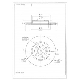 ΔΙΣΚΟΠΛΑΚΑ (ΜΠΡΟΣΤΑ) - FIAT,SUZUKI