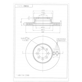 ΔΙΣΚΟΠΛΑΚΑ (ΜΠΡΟΣΤΑ) - MERCEDES