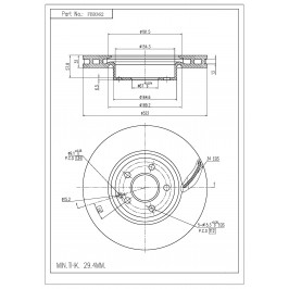 ΔΙΣΚΟΠΛΑΚΑ (ΜΠΡΟΣΤΑ) - MERCEDES