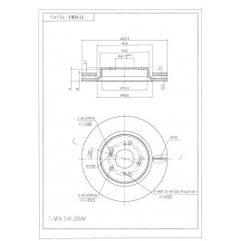 ΔΙΣΚΟΠΛΑΚΑ (ΜΠΡΟΣΤΑ) - HONDA