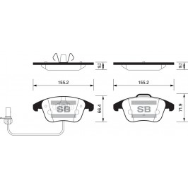 ΔΙΣΚΟΦΡΕΝΑ (ΜΠΡΟΣΤΑ) - AUDI