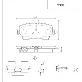 ΔΙΣΚΟΦΡΕΝΑ (ΜΠΡΟΣΤΑ) - MERCEDES