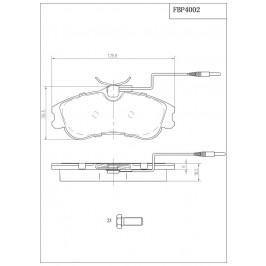 ΔΙΣΚΟΦΡΕΝΑ (ΜΠΡΟΣΤΑ) - CITROEN,PEUGEOT