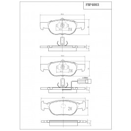 ΔΙΣΚΟΦΡΕΝΑ (ΜΠΡΟΣΤΑ) - FIAT,LANCIA