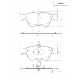 ΔΙΣΚΟΦΡΕΝΑ (ΜΠΡΟΣΤΑ) - MERCEDES