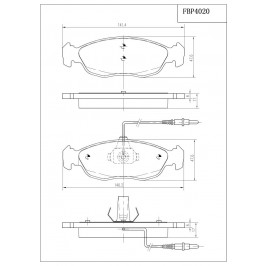 ΔΙΣΚΟΦΡΕΝΑ (ΜΠΡΟΣΤΑ) - CITROEN,PEUGEOT