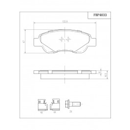 ΔΙΣΚΟΦΡΕΝΑ (ΜΠΡΟΣΤΑ) - CITROEN,PEUGEOT,TOYOTA