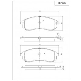 ΔΙΣΚΟΦΡΕΝΑ (ΜΠΡΟΣΤΑ) - MITSUBISHI