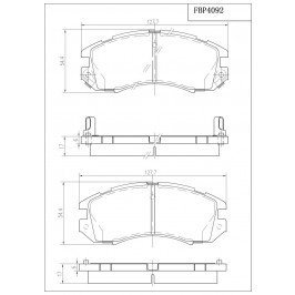 ΔΙΣΚΟΦΡΕΝΑ (ΜΠΡΟΣΤΑ) - SUBARU