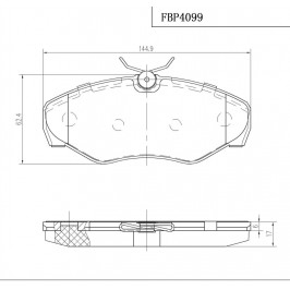 ΔΙΣΚΟΦΡΕΝΑ (ΜΠΡΟΣΤΑ) - NISSAN,OPEL,RENAULT