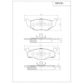 ΔΙΣΚΟΦΡΕΝΑ (ΜΠΡΟΣΤΑ) - SEAT,SKODA,VW