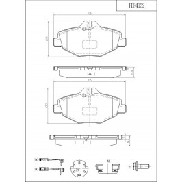 ΔΙΣΚΟΦΡΕΝΑ (ΜΠΡΟΣΤΑ) - MERCEDES