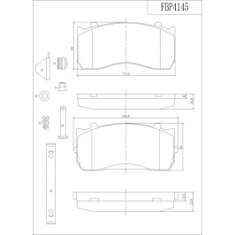 ΔΙΣΚΟΦΡΕΝΑ (ΜΠΡΟΣΤΑ) - MERCEDES
