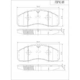 ΔΙΣΚΟΦΡΕΝΑ (ΜΠΡΟΣΤΑ) - MERCEDES