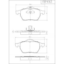 ΔΙΣΚΟΦΡΕΝΑ (ΜΠΡΟΣΤΑ) - OPEL,SAAB