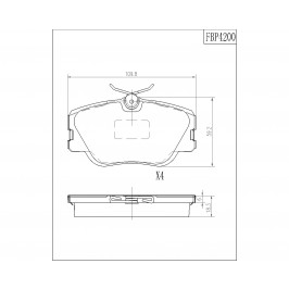 ΔΙΣΚΟΦΡΕΝΑ (ΜΠΡΟΣΤΑ) - MERCEDES