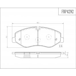 ΔΙΣΚΟΦΡΕΝΑ (ΜΠΡΟΣΤΑ) - MERCEDES