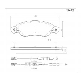 ΔΙΣΚΟΦΡΕΝΑ (ΜΠΡΟΣΤΑ) - CITROEN