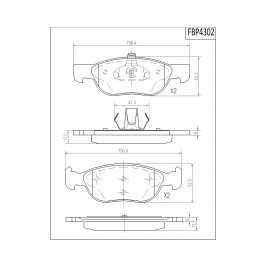 ΔΙΣΚΟΦΡΕΝΑ (ΜΠΡΟΣΤΑ) - FIAT