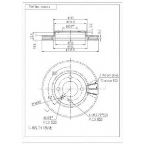 ΔΙΣΚΟΠΛΑΚΑ (ΜΠΡΟΣΤΑ) - AUDI,SEAT,VW