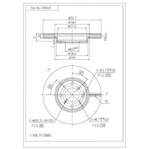 ΔΙΣΚΟΠΛΑΚΑ (ΜΠΡΟΣΤΑ) - OPEL,SUZUKI