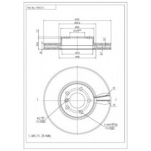 ΔΙΣΚΟΠΛΑΚΑ (ΜΠΡΟΣΤΑ) - BMW