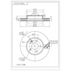 ΔΙΣΚΟΠΛΑΚΑ (ΜΠΡΟΣΤΑ) - MERCEDES