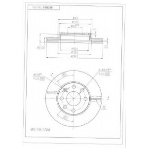 ΔΙΣΚΟΠΛΑΚΑ (ΜΠΡΟΣΤΑ) - DAEWOO,OPEL