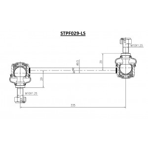 ΜΠΑΡΑΚΙ ΖΑΜΦ. ΕΜΠP. Α/Δ CITROEN, PEUG 3008