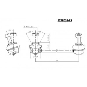 ΜΠΑΡΑΚΙ ΖΑΝΦΟΡ ΕΜ ΑΡ CITROEN, OPEL, DS