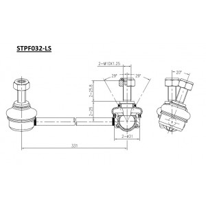 ΜΠΑΡΑΚΙ ΖΑΝΦΟΡ ΕΜ ΔΕΞ CITROEN, OPEL, DS