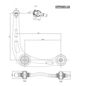 ΨΑΛΙΔΙ ΕΜΠΡΟΣ ΔΕ PEUGEOT 206