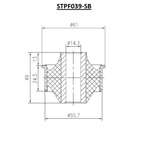 ΣΥΝΕΜΠΛΟΚ ΨΑΛΙΔΙΟΥ C4, DS, 206, 307  ΕΜ Α/Δ