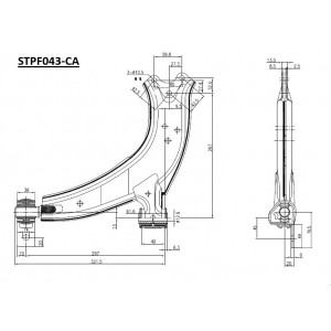 ΨΑΛΙΔΙ Ε/Α ΚΑΤΩ CITR. BERLINGO, PEUG. PARTN