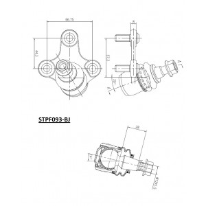 ΜΠΑΛΑΚΙ ΨΑΛ.Ε/Δ AUDI,SKODA,VW GOLF 03-20