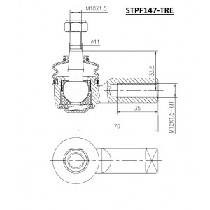 ΑΚΡΟΜΠΑΡΟ ΕΜΠΡΟΣ OPEL ΑΡ/ΔΕ