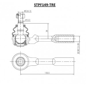 ΑΚΡΟΜΠΑΡΟ ΕΜΠΡ.Α/Δ OPEL ASTRA G,ZAFIRA A